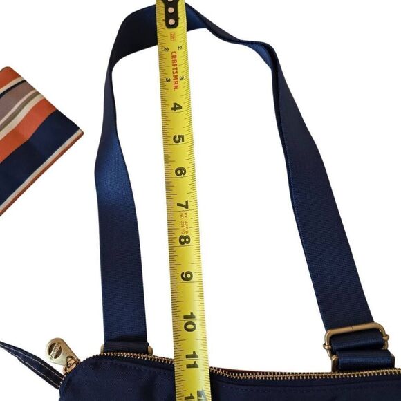 Baggallini Womens Stripe Hanover Crossbody Bag With Wristlet Multicolor Medium - Picture 6 of 14